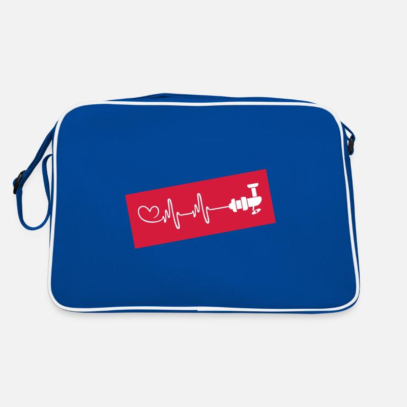 Battement de cœur de moulinet de pêche Sac Retro