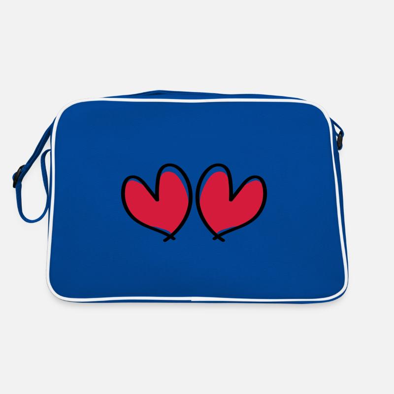 Cœurs Amour Cœur Sac Retro