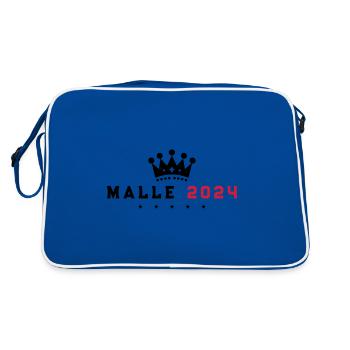 Malle 2024 Krone Vacances - Sac Retro - bleu/blanc - Dos