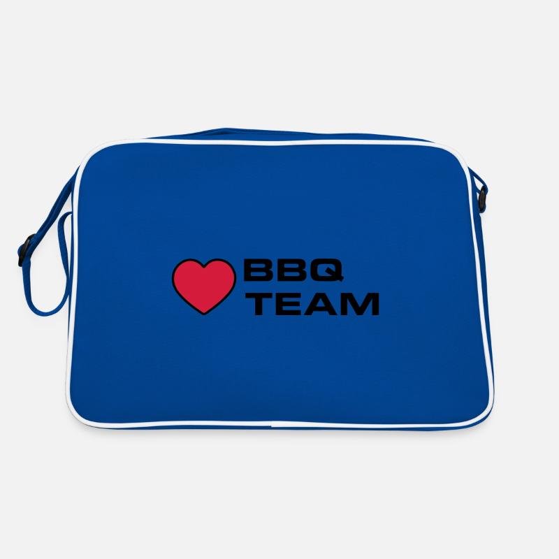 BBQ Grill Team Heart Retro Bag