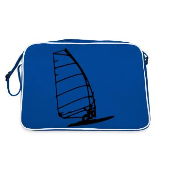 Windsurfing 1 - Retro Bag - blue/white - Back