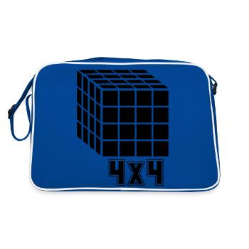 Cube Cube 4x4 - Sac Retro - bleu/blanc - Dos