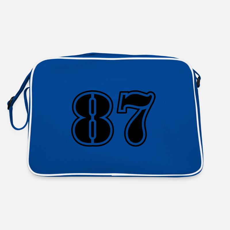Symbole numérique 87 Sac Retro