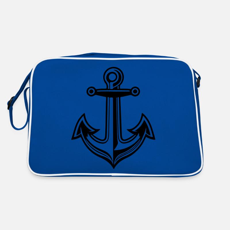 Anker Symbol Hafen Retro Tasche