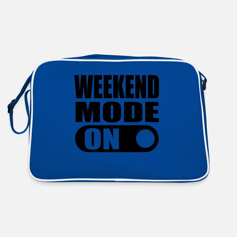 weekend mode on Retro Tasche