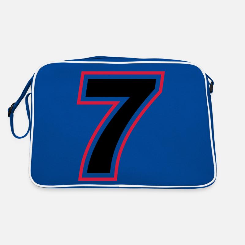7 nombre symbole Sac Retro