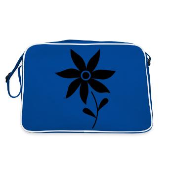 flower - Sac Retro - bleu/blanc - Dos