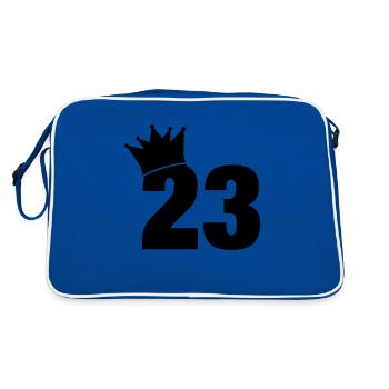 23_krone_f1 - Retro Bag - blue/white - Back