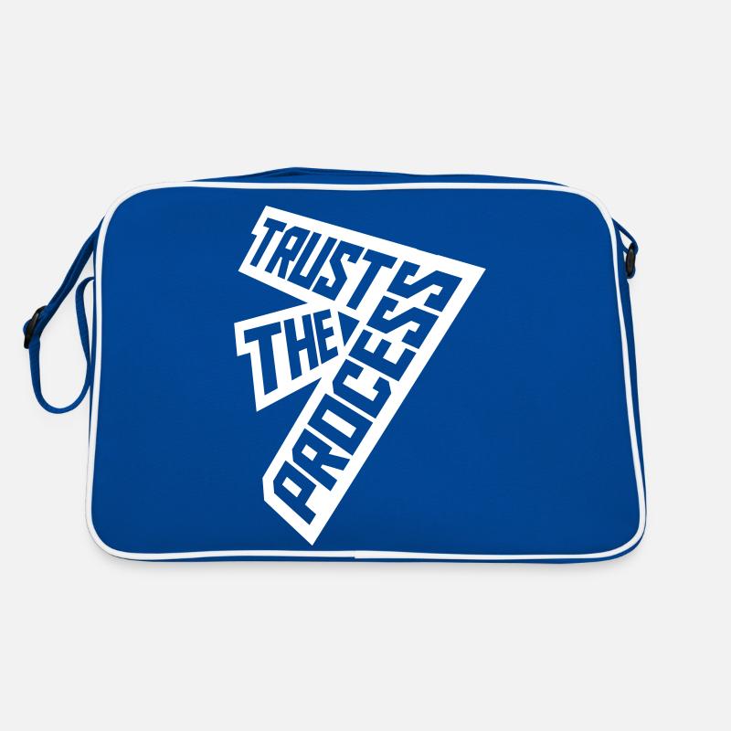 trust the process Quote Retro Bag