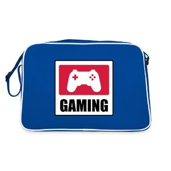 Gaming - Gamer - Sac Retro - bleu/blanc - Dos