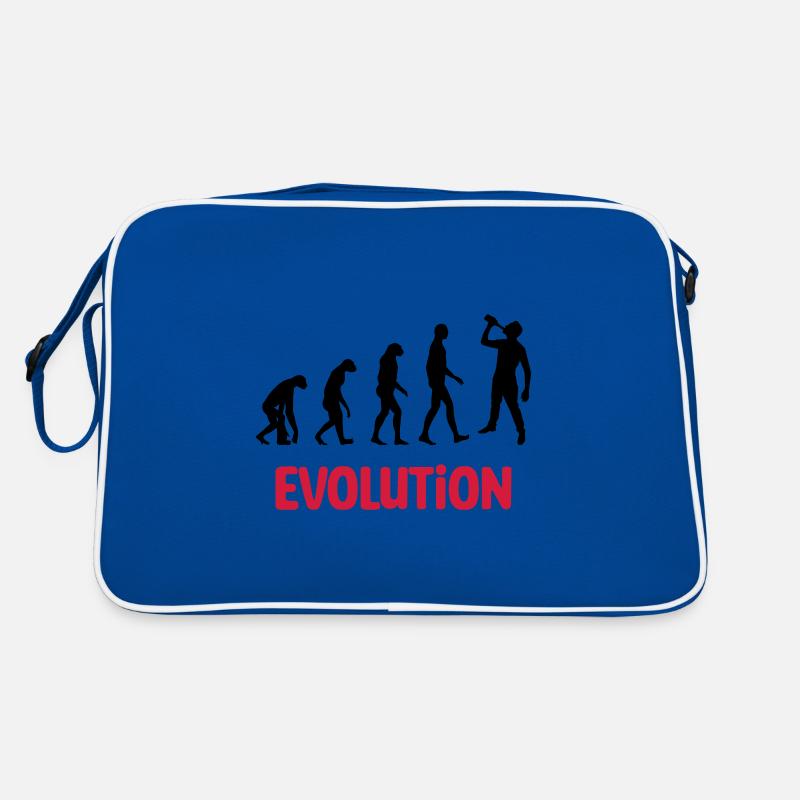Evolution : Alcool / Alcoolique / Humour Sac Retro