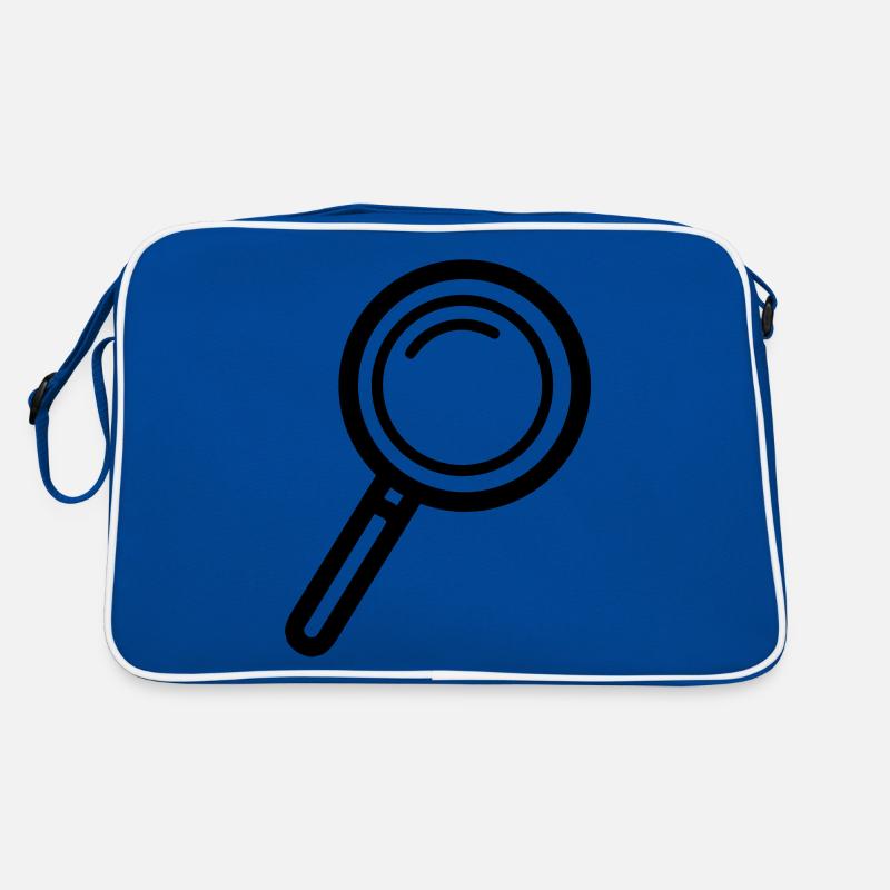 Lupe Symbol Retro Tasche