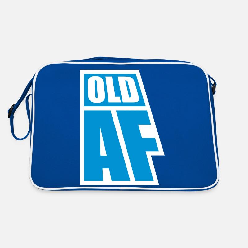 old AF Text Logo Retro Tasche
