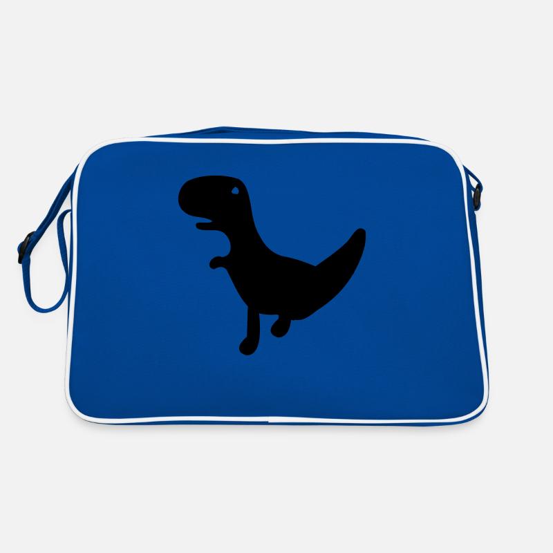 Der Dino von Cactus Run Retro Tasche