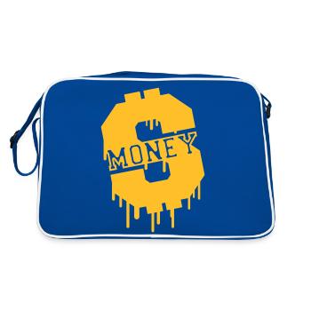 Money Graffiti - Sac Retro - bleu/blanc - Dos