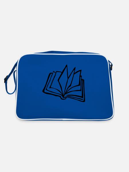 Book - Retro Bag - blue/white - Back