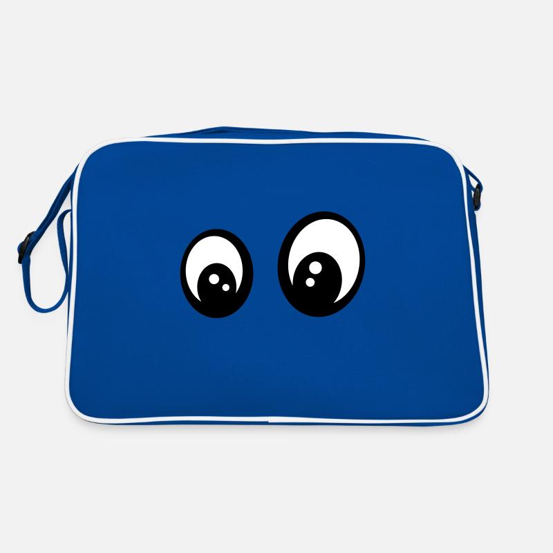 Augen Retro Tasche