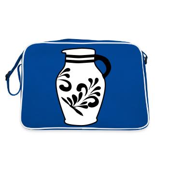 Bembel - The original Frankfurt cider #FFM - Retro Bag - blue/white - Back