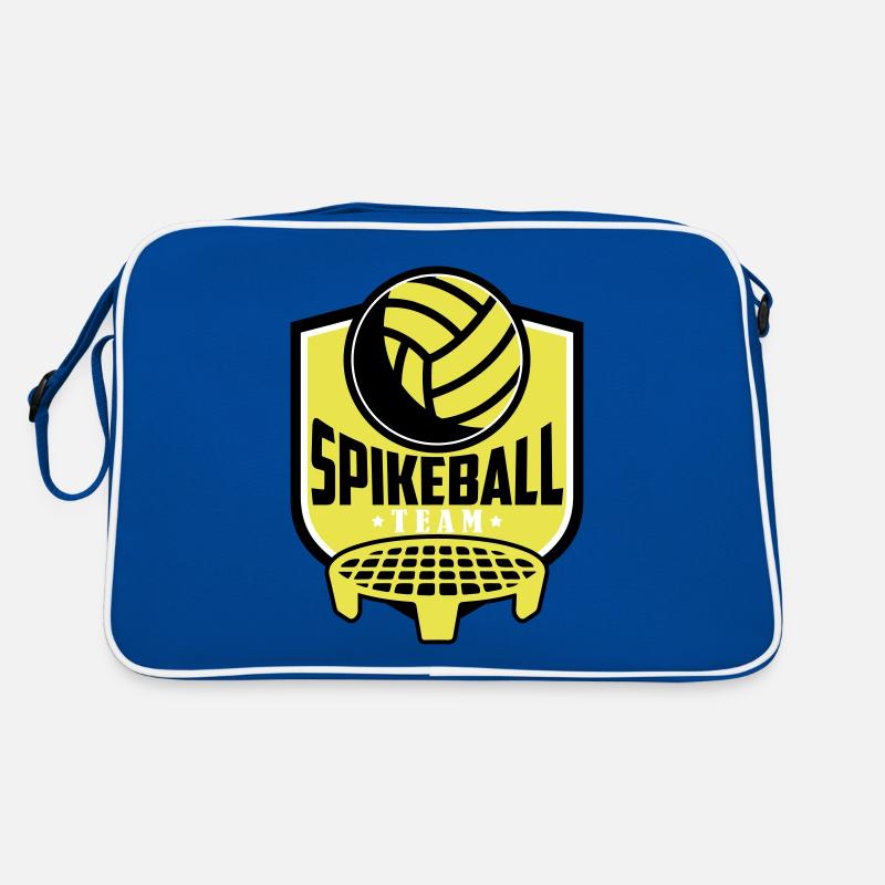 Farben änderbar | Roundnet Spikeball Team Fun Retro Tasche