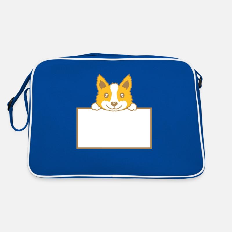 Bouclier montrant un bon chien Sac Retro