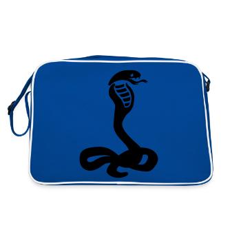 Cobra serpent - Sac Retro - bleu/blanc - Dos