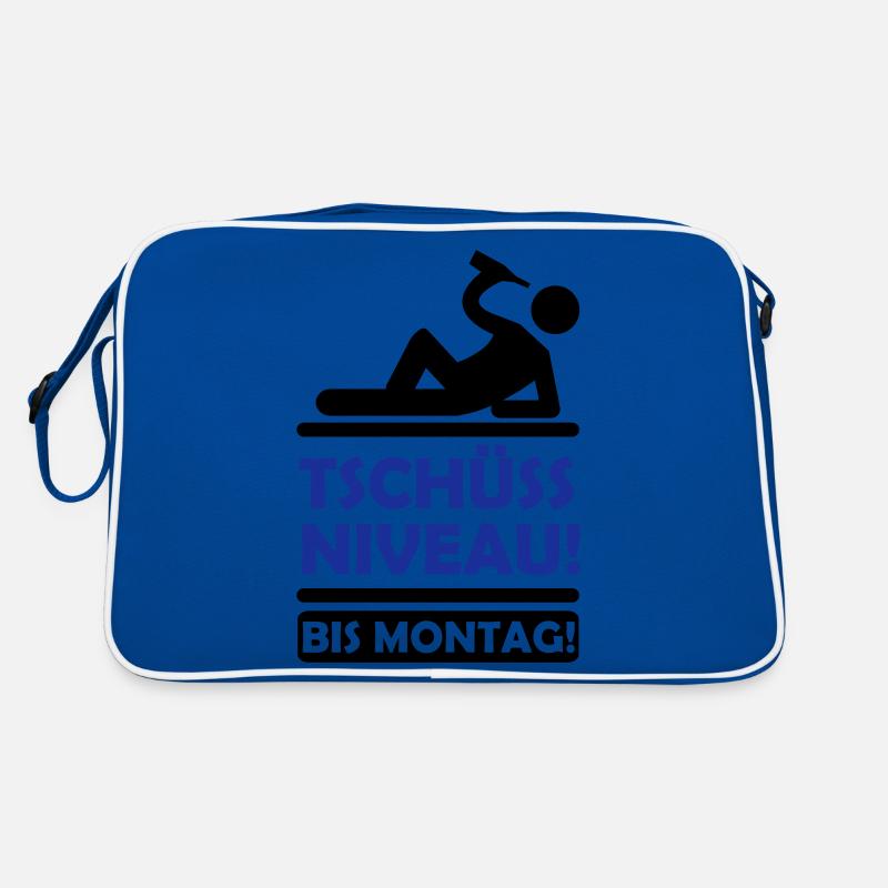 tschuess_niveau_2 Retro Tasche