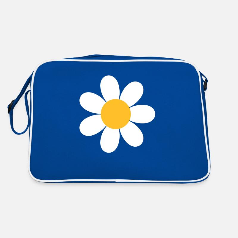 Gänseblümchen Blume Retro Tasche