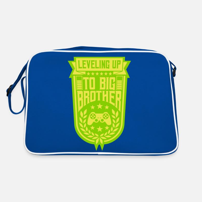 Leveling up big brother Retro Tasche