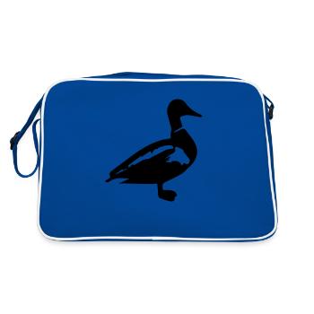 Canard canard colvert - Sac Retro - bleu/blanc - Dos
