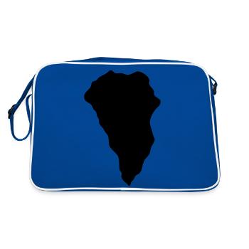 La Palma - Retro Bag - blue/white - Back