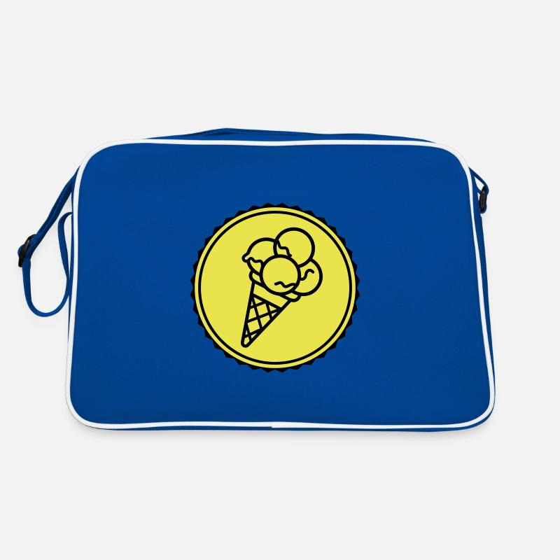 Eicreme Eis Icon Retro Tasche
