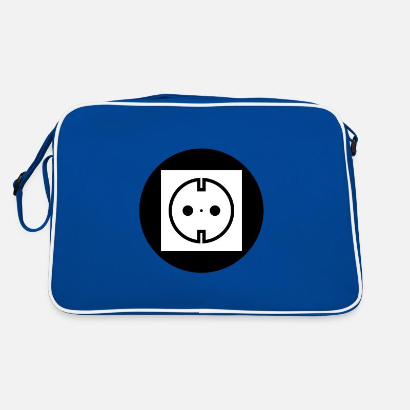 Steckdose Strom Retro Tasche
