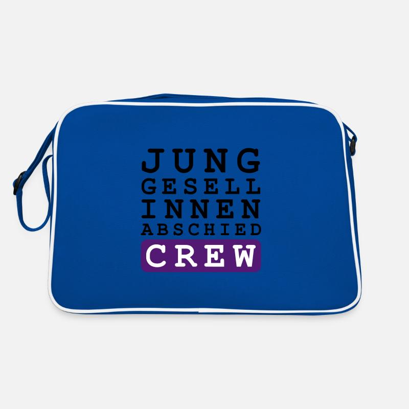 Poule Equipe Enterrement de Vie de Jeune Fille Sac Retro