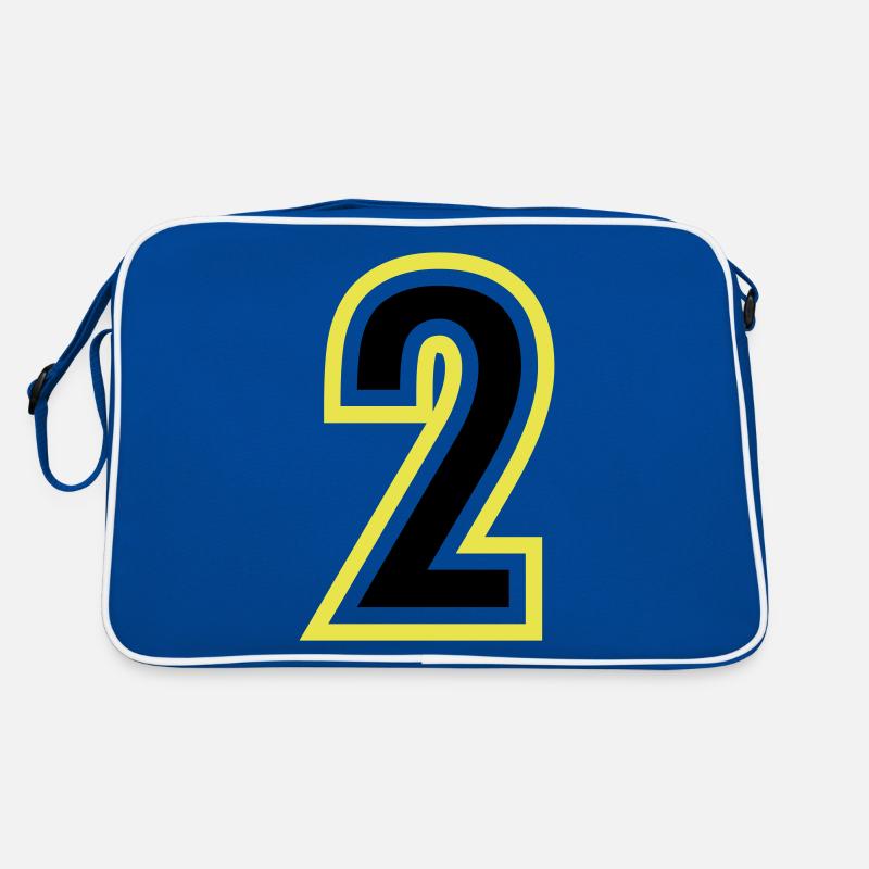 2 Number College Retro Bag
