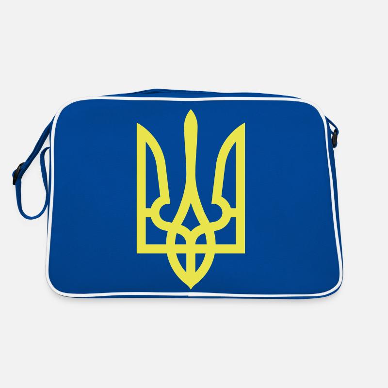 Ukraine - Sac Retro - bleu/blanc