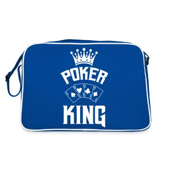 Roi du poker - Sac Retro - bleu/blanc - Dos