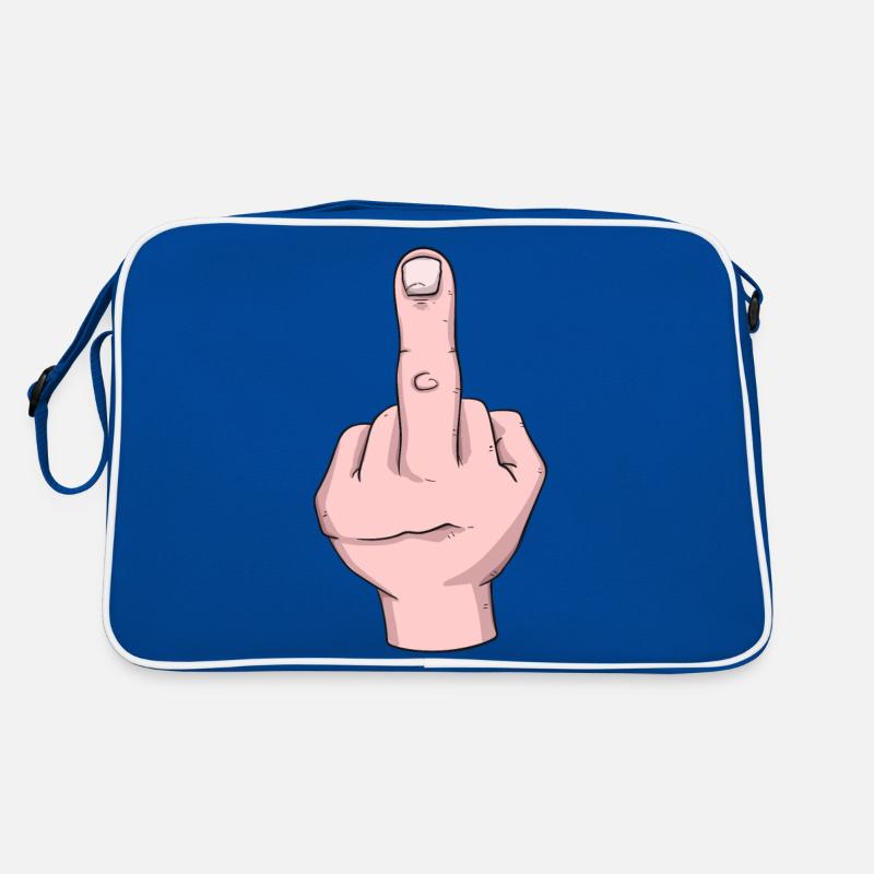 Middle finger Retro Bag