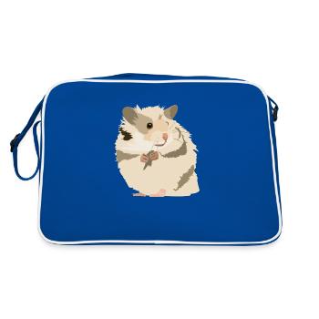 Riki the Hamster - Retro Bag - blue/white - Back