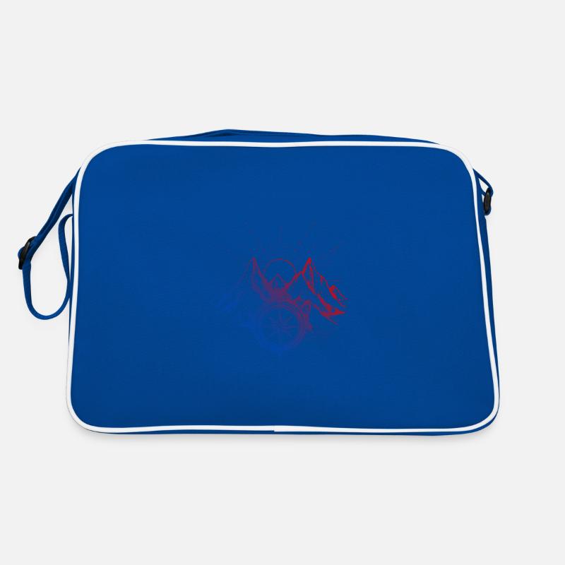Mountains Compass Retro Bag
