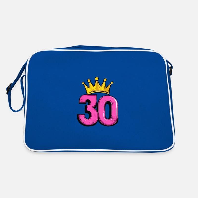 Couronne à 30 chiffres Sac Retro