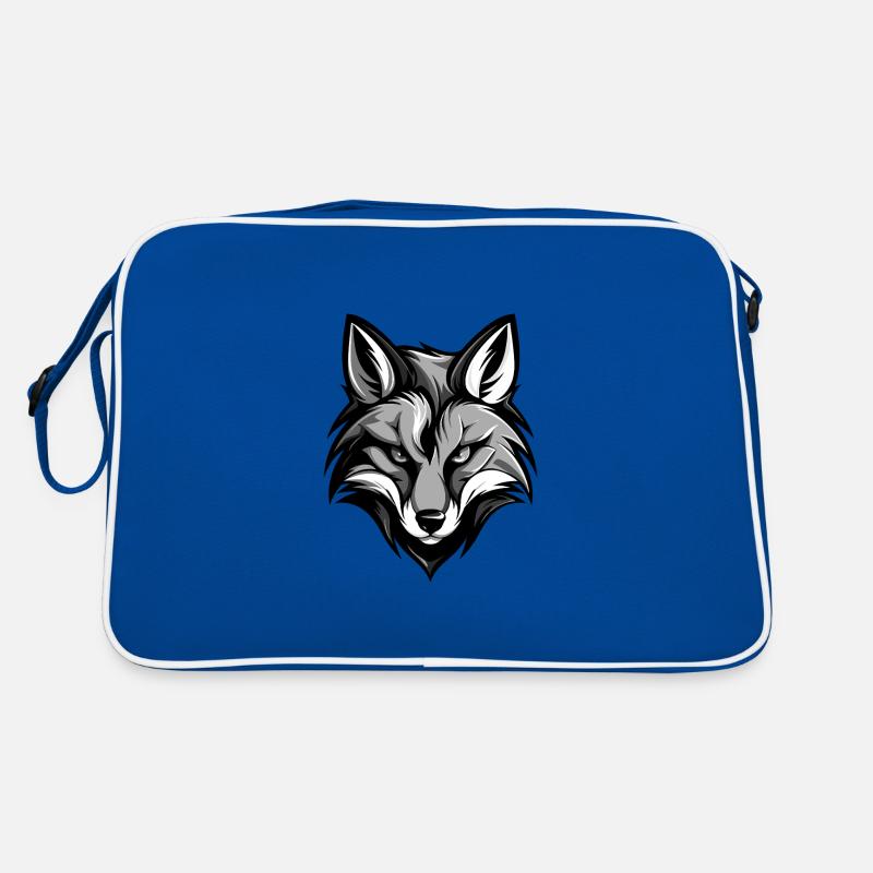 Tête de renard Sac Retro