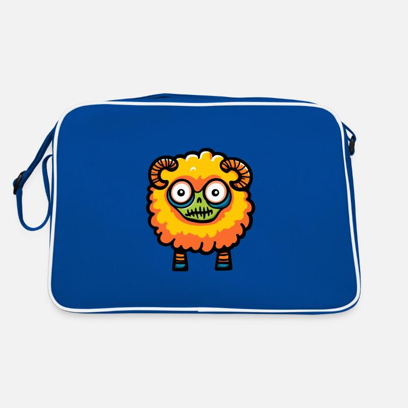 Schaf Halloween Comic Retro Tasche