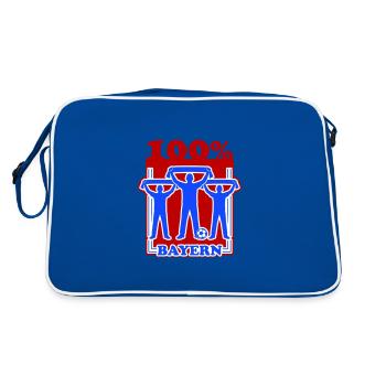 Bayern Football - Retro Bag - blue/white - Back