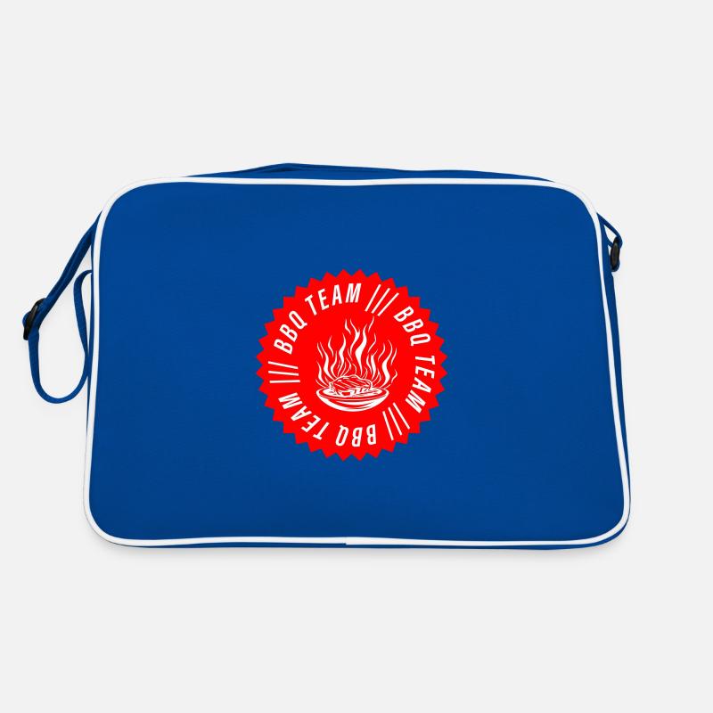 Bbq Team Grilling Barbecue Crew Retro Bag