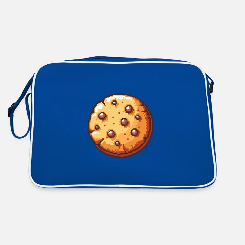 Cookies Pixel Icon Retro Bag