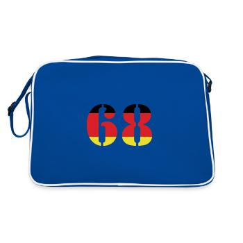 68 Numéro Jersey Allemagne - Sac Retro - bleu/blanc - Dos