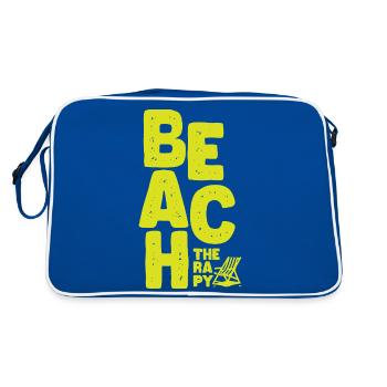Thérapie de plage - Sac Retro - bleu/blanc - Dos