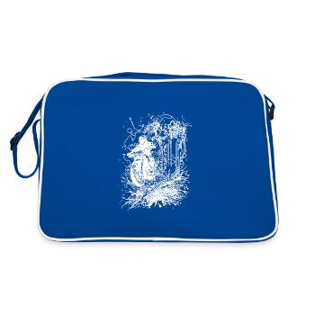 Offroad Splash Style Racing Off-Road Riding - Retro Bag - blue/white - Back