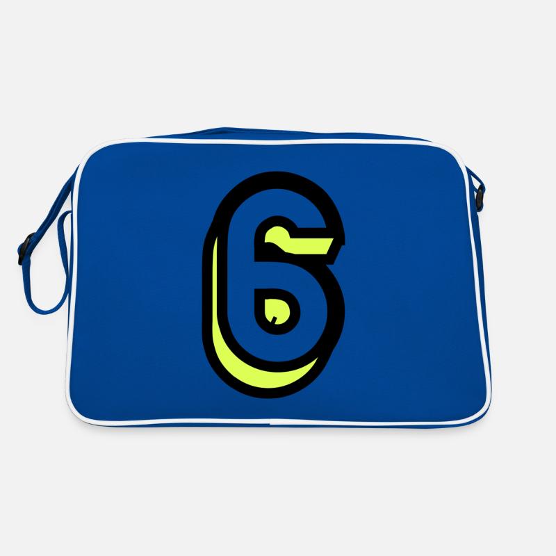 6. 6 ANS. 6e ANNIVERSAIRE. ANNIVERSAIRE 6 ANS Sac Retro