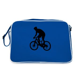 ATV driver - Retro Bag - blue/white - Back